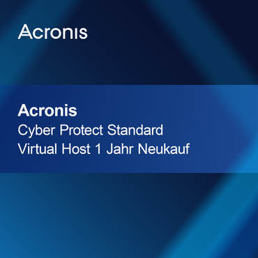 Acronis Cyber Protect Standard Виртуален хост