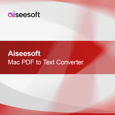 Aiseesoft Mac PDF till textkonverterare