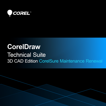 Renovação de Manutenção CorelSure da Edição CAD 3D do CorelDRAW Technical Suite