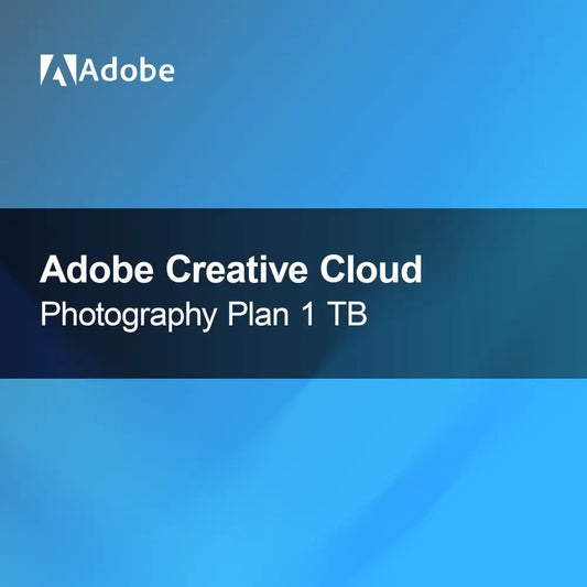 Adobe Creative Cloud Valokuvaussuunnitelma Koulutukseen