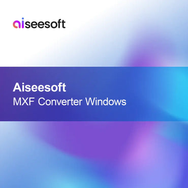 Aiseesoft Conversor MXF
