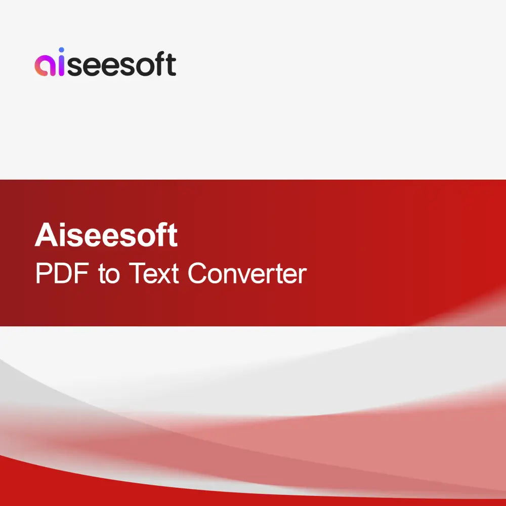 Aiseesoft PDF a convertitore di testo