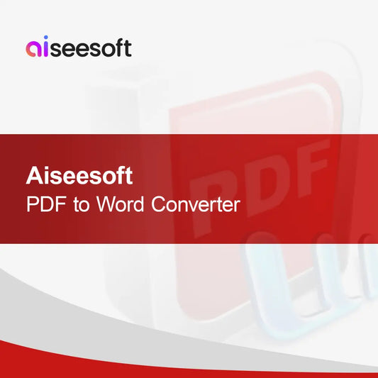 Aiseesoft PDF till Word-omvandlare