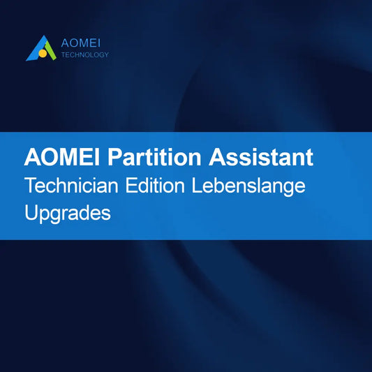 AOMEI Partition Assistant Technician Edition Животозастрахователни ъпгрейди