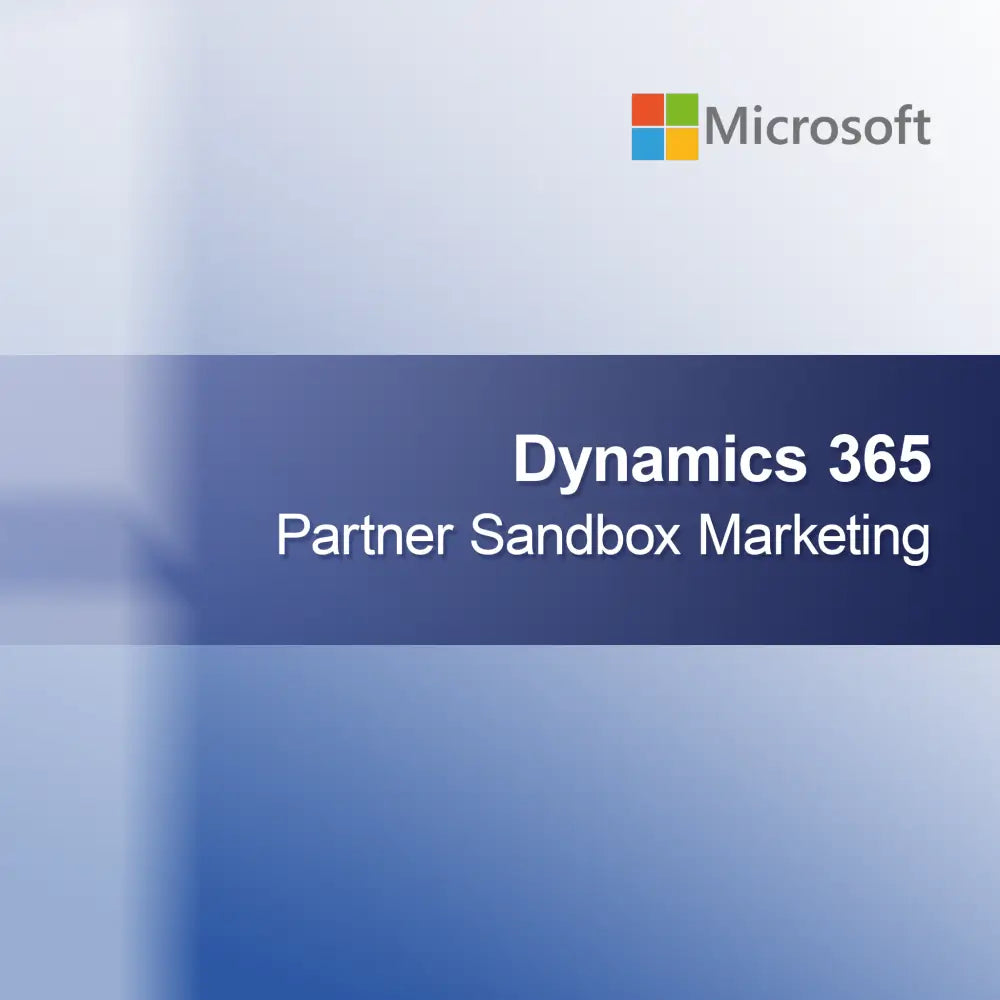 Marketing do Sandbox para Parceiros do Dynamics 365