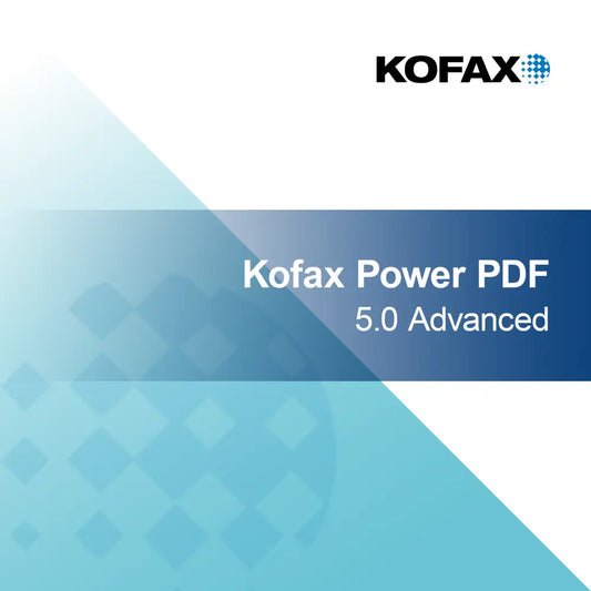 Kofax Power PDF 5.0 Προηγμένο