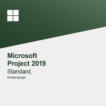 Microsoft Project 2019 Standard, flerspråkig