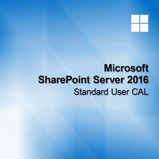 Microsoft SharePoint Server 2016 Standard-käyttäjä-CAL
