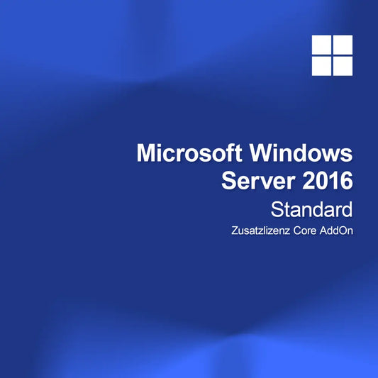 Microsoft Windows Server 2016 Standard dodatna licenca Core AddOn