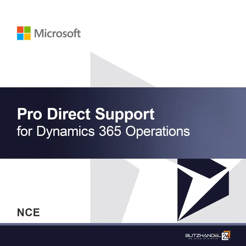 Soporte Pro Directo para Dynamics 365 Operations (NCE)