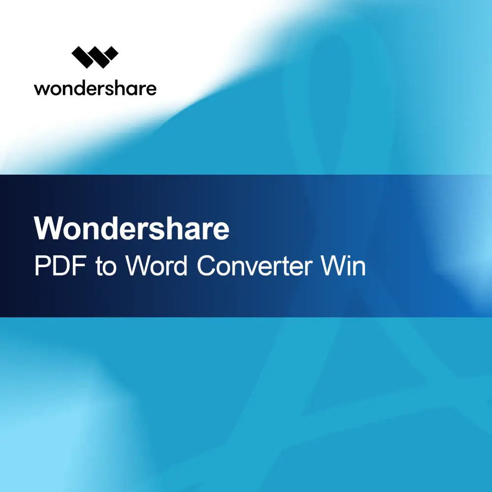 Wondershare PDF naar Word Converter Win