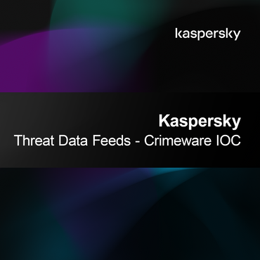 Kaspersky podatkovni tokovi groženj - Crimeware IOC